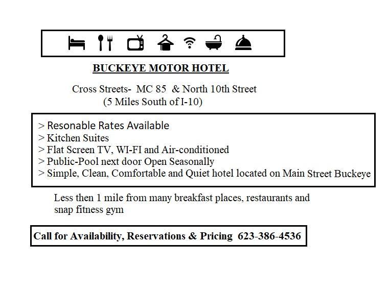 Buckeye Motor Hotel Zewnętrze zdjęcie